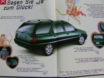 Citroen ZX Kombi Tonic Prospekt +Preise
