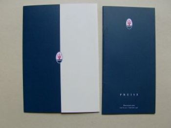 Maserati Quattroporte V8 Evoluzione +3200GT +Preise 10/1998