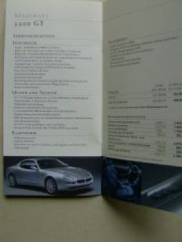 Maserati Quattroporte V8 Evoluzione +3200GT +Preise 10/1998