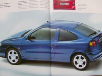 Renault Megane Coach Prospekt März 1998 NEU