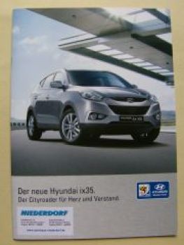 Hyundai ix35 Prospekt Mai 2010 NEU
