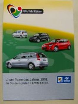 Hyundai FIFA WM Edition Februar 2010 NEU i10 i20 i30 +cw