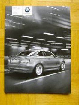 BMW Preisliste 1er Coupe E82 125i 135i 120d 123d 2008