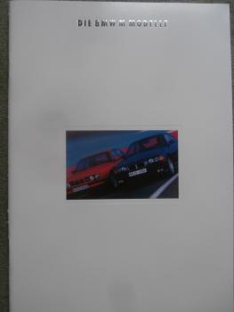 BMW M3 E36 +M5 Limousine +Touring Katalog September 1992 Rarität