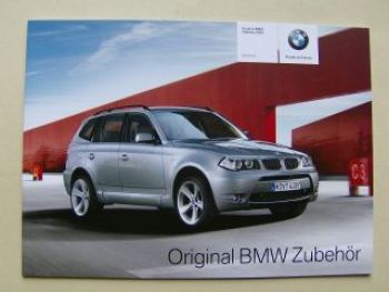 BMW Original Zubehör Prospekt X3 E83 2009