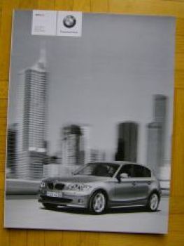 BMW Preisliste 1er E87 116i 120i 118d 120d 2004+Pakete