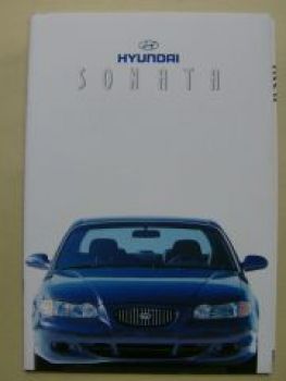 Hyundai Sonata Prospekt August 1996 NEU