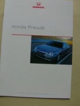 Honda Prelude Oktober 1998 Prospekt NEU