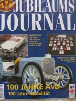 AvD Jubiläums Journal 100 Jhare Mobilität Heft