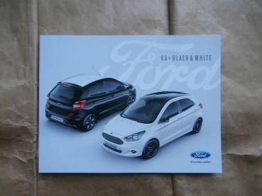 Ford Ka+ Black&White Prospekt November 2016