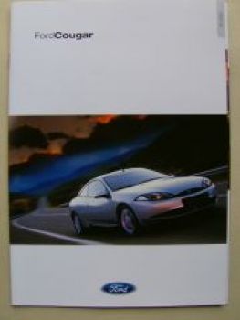Ford Cougar Prospekt März 2000 +V6 NEU