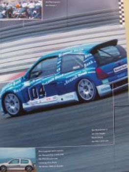 Renault Clio Sportmodelle Prospekt NEU Rarität