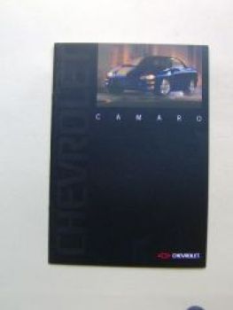 Chevrolet Camaro Prospekt 2001 NEU