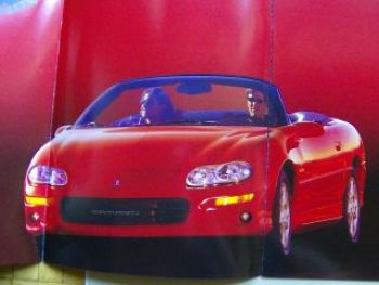 Chevrolet Camaro Prospekt 2001 NEU
