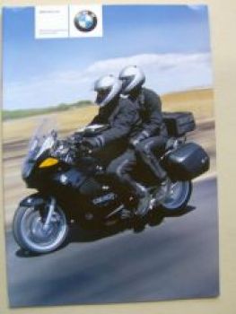 BMW K-Reihe Motorradausstattung Januar 2001 NEU