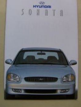 Hyundai Sonata Prospekt November 1998 NEU
