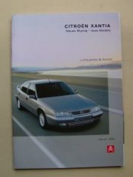 Citroen Xantia Limousinen & Kombi Januar 1998