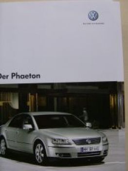 VW Phaeton Prospekt Mai 2006 3D2 3D8