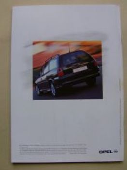 Opel Vectra B Limousine +Caravan Februar 1999 NEU