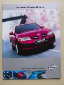 Nissan Almera neues Modell Februar 2000 NEU