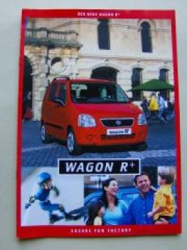 Suzuki Wagon R+ Mai 2000 Prospekt
