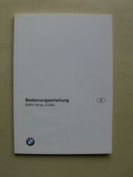 BMW Bedienungsanleitung Handy (GSM) Dezember 1995