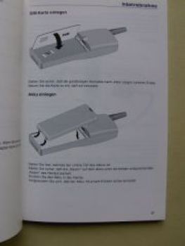 BMW Bedienungsanleitung Handy (GSM) Dezember 1995