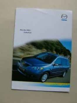 Mazda MPV Zubehör Prospekt April 2004 NEU