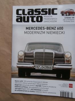 classic auto Nr.100 Syrena 100,Mercedes Benz 600 W100,911 Targa,