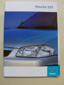 Mazda 323 Prospekt August 1998 F  S BJ