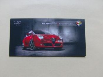 Alfa Romeo MiTo Sonderserie Junior Juni 2010 NEU