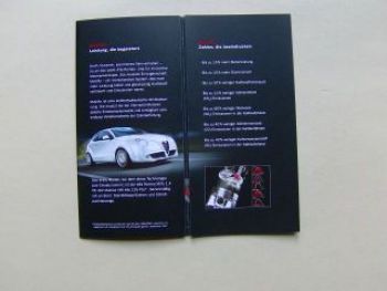 Alfa Romeo MultiAir Infoflyer NEU