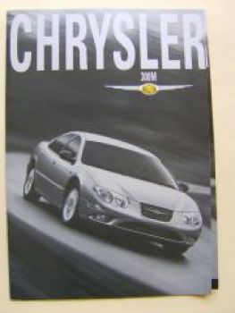 Chrysler 300M Prospekt Januar 2002 +Preisliste NEU
