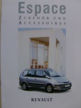 Renault Espace Zubehör & Accessoires Oktober 1997