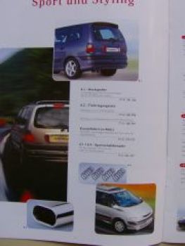 Renault Espace Zubehör & Accessoires Oktober 1997