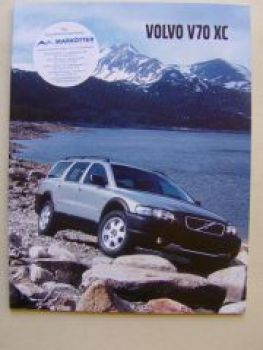 Volvo V70 XC Prospekt 2002 NEU