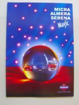 Nissan Micra Almera Serena Magic Prospekt September 1997