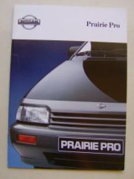 Nissan Prairie Pro Oktober 1992 Rarität