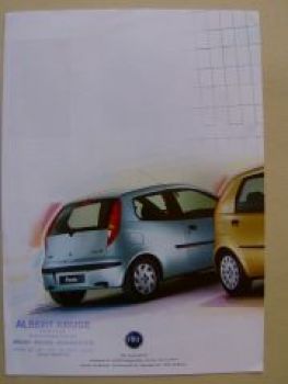 Fiat Punto Prospekt Vorabinformation