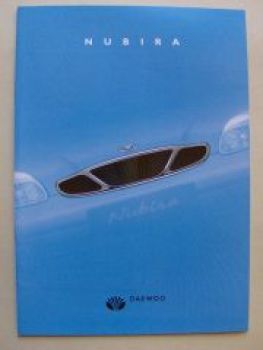 Daewoo Nubira  +Wagon +Preisliste August 1999 NEU