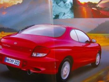 Hyundai Coupè Prospekt September 1999 NEU