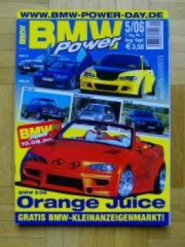 BMW Power 5/2006 E36 E46 E87 E90 E39 E60 Z3 1602 E30