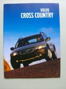 Volvo Cross Country Prospekt 2001 NEU
