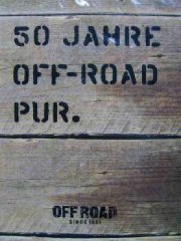 Nissan 50 Jahre Off-Road Pur. Prospekt Oktober 2000 NEU