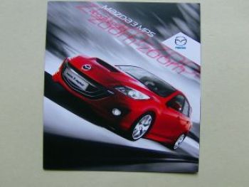 Mazda 3 MPS Flyer August 2009 NEU  BK