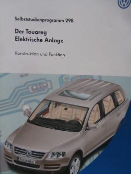 VW SSP 298 Touareg (7L) Elektrische Anlage Konstruktion & Funktion September 2002
