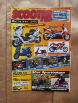 Scooter & Sport 5/1999 Malaguti Madiosn 250,Benelli Velvet 125, Honda Pantheon 125,