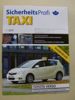 SicherheitsProfi TAXI Toyota Verso Sonderdruck NEU