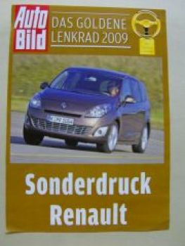 Auto Bild 45/2009 Renault Goldenes Lenkrad
