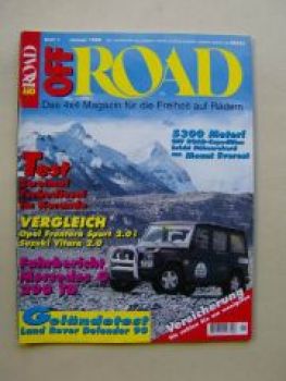 Off Road 1/1998 Korando TD,Frontera Sport/Vitara, G290 TD